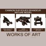 AR022 Cannon Sur Roues Grandeur Nature Model 